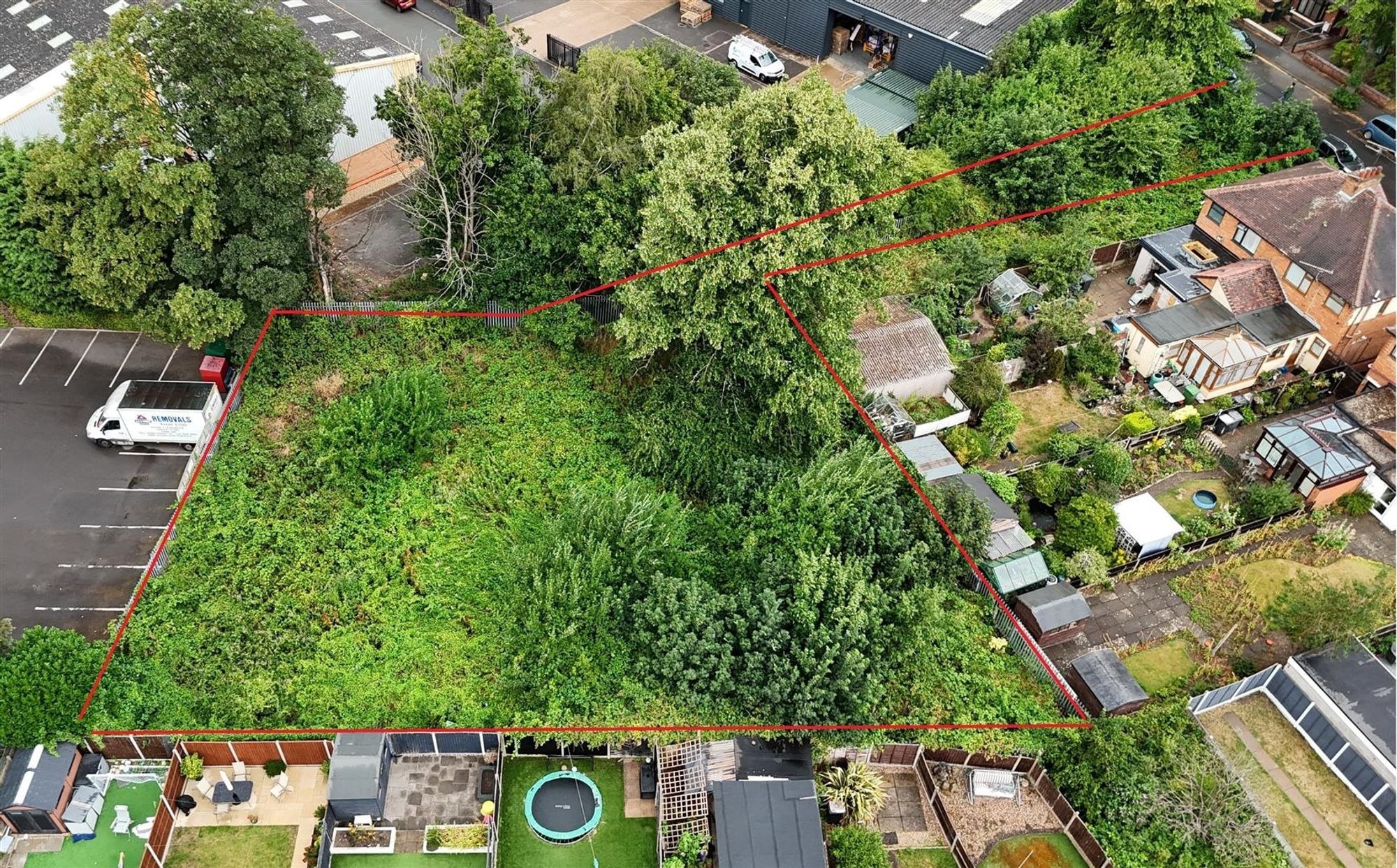 Park Ave, Nuneaton for sale Aerial- Image 1 of 6