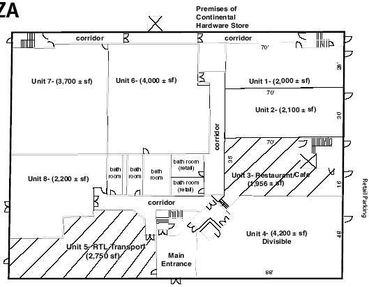 400 Delancy St, Newark, NJ for rent - Floor Plan - Image 2 of 4