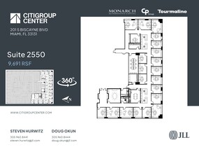 201 S Biscayne Blvd, Miami, FL for rent Site Plan- Image 1 of 1