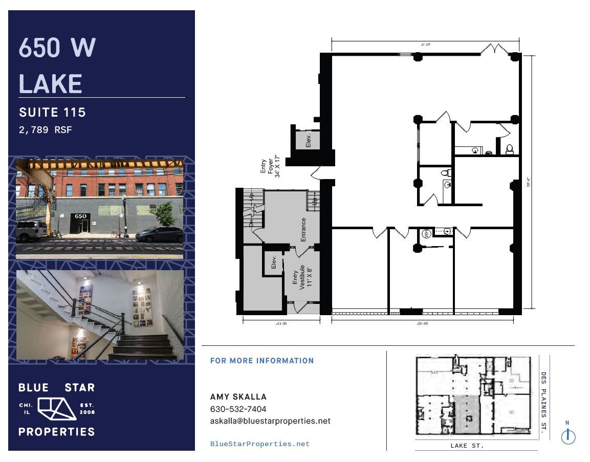 650 W Lake St, Chicago, IL to rent Floor Plan- Image 1 of 1