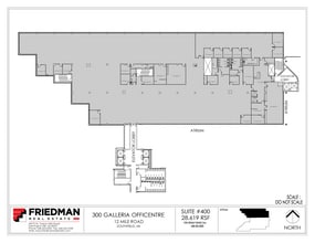 300 Galleria Officentre, Southfield, MI to rent Floor Plan- Image 1 of 3