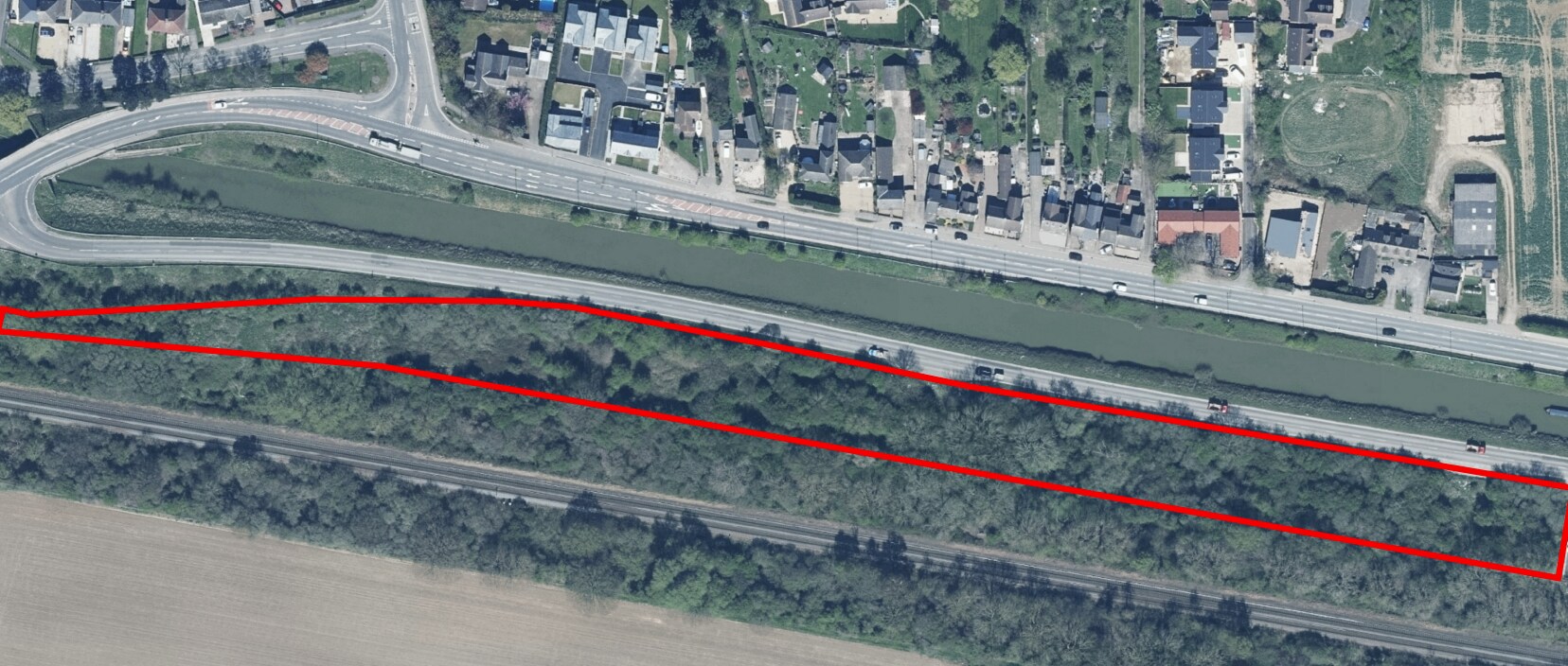 6 Lincoln Road, Saxilby for sale Aerial- Image 1 of 2