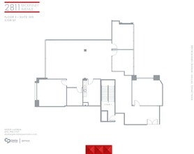 2811 McKinney Ave, Dallas, TX for rent Floor Plan- Image 1 of 7