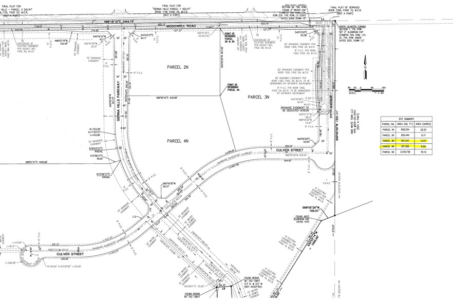 SW McDowell Rd & 215th Ave, Buckeye, AZ for sale - Plat Map - Image 2 of 9