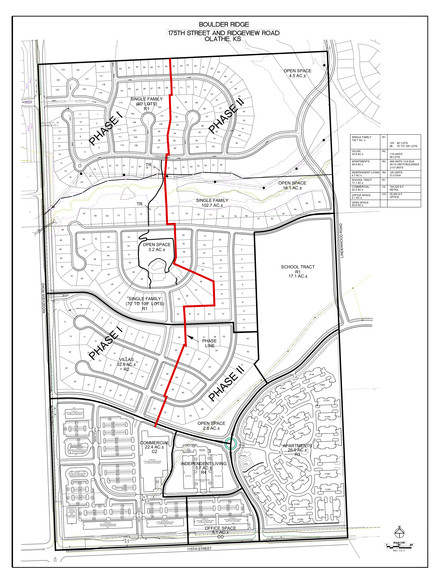 175 th & Ridgeview Rd, Olathe, KS for sale - Site Plan - Image 1 of 1