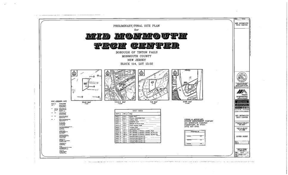 1200 Pine Brook Rd, Tinton Falls, NJ for rent - Site Plan - Image 3 of 5