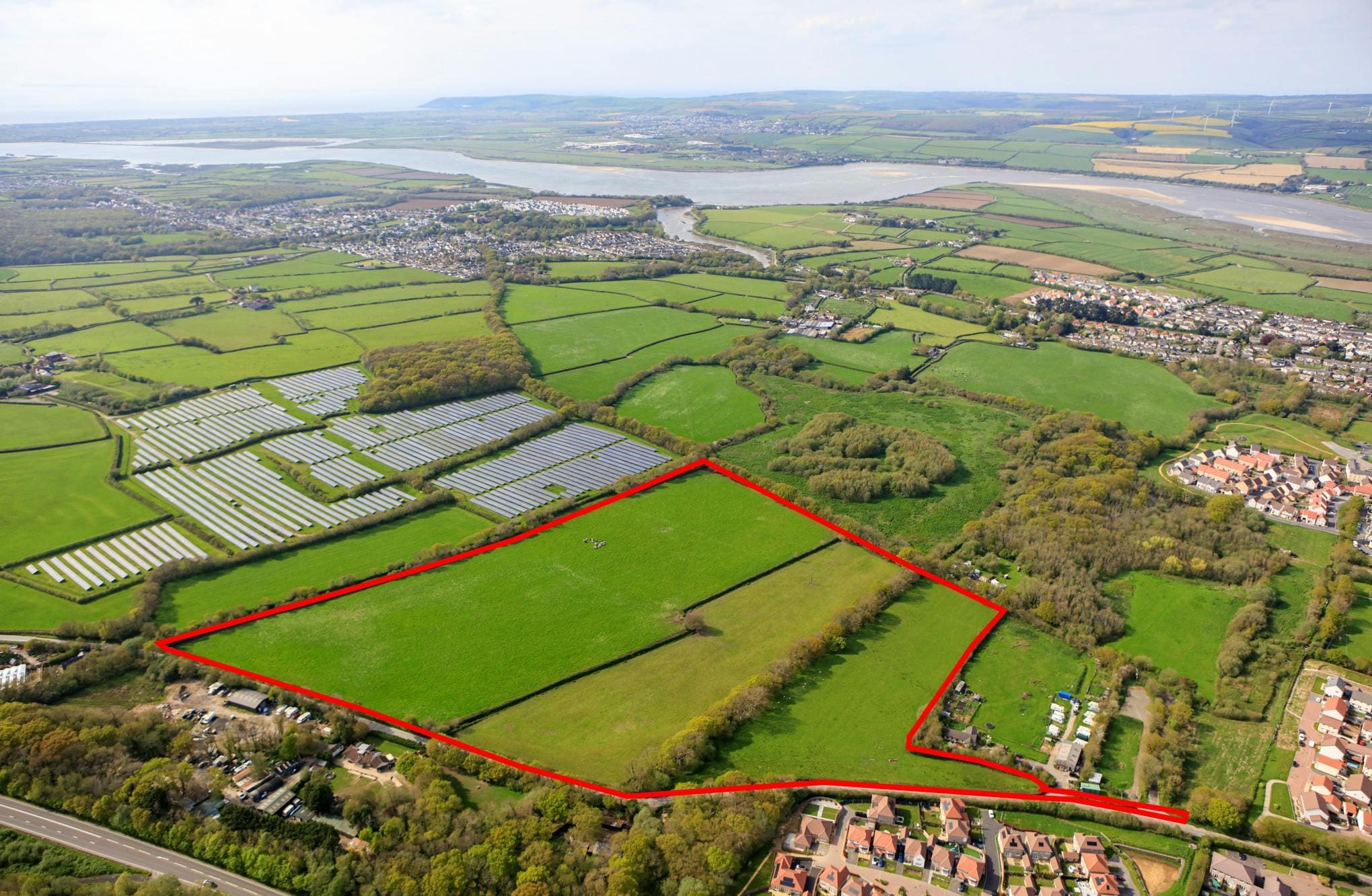 Old Bideford Rd, Barnstaple for sale Aerial- Image 1 of 4