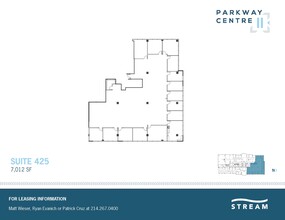 2805 Dallas Pkwy, Plano, TX for rent Floor Plan- Image 1 of 2