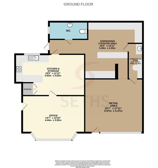 10 Main St, Ratby for rent - Floor Plan - Image 3 of 9