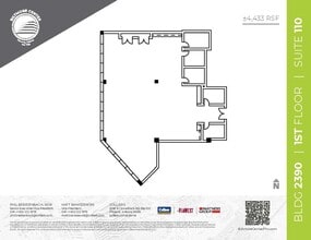 2398 E Camelback Rd, Phoenix, AZ to rent Floor Plan- Image 1 of 2