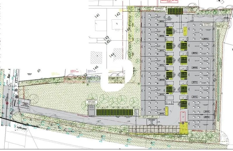 Light Industrial in Moisselles for sale Site Plan- Image 1 of 3