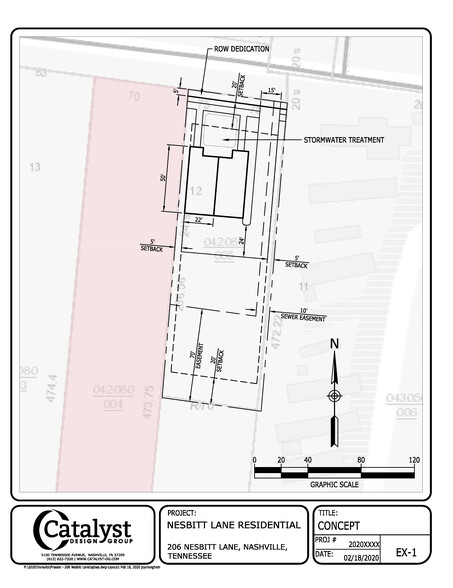 206 Nesbitt Ln, Madison, TN for sale - Site Plan - Image 1 of 1