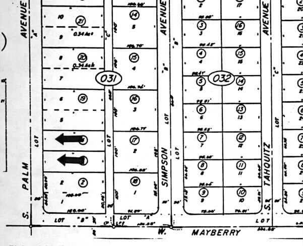 464 S Palm Ave, Hemet, CA for sale - Plat Map - Image 2 of 52