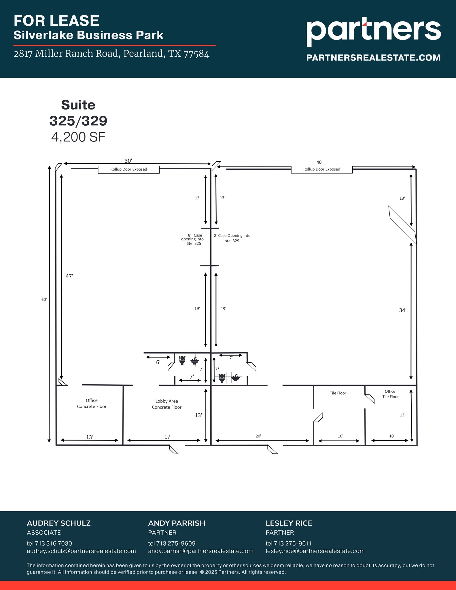 2825 Miller Ranch Rd, Pearland, TX to rent Site Plan- Image 1 of 1