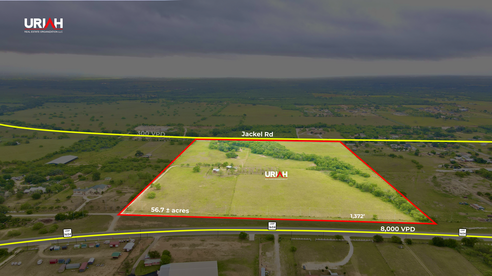 56.7 acres on S 1604 loop, Von Ormy, TX for sale - Building Photo - Image 1 of 1