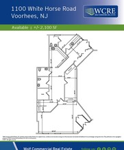 1101 E White Horse Rd, Voorhees, NJ for rent Floor Plan- Image 1 of 1