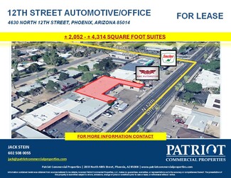 More details for 4630 N 12th St, Phoenix, AZ - Light Industrial for Rent