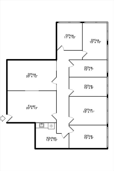 2602 E Dempster St, Park Ridge, IL for rent - Floor Plan - Image 3 of 12