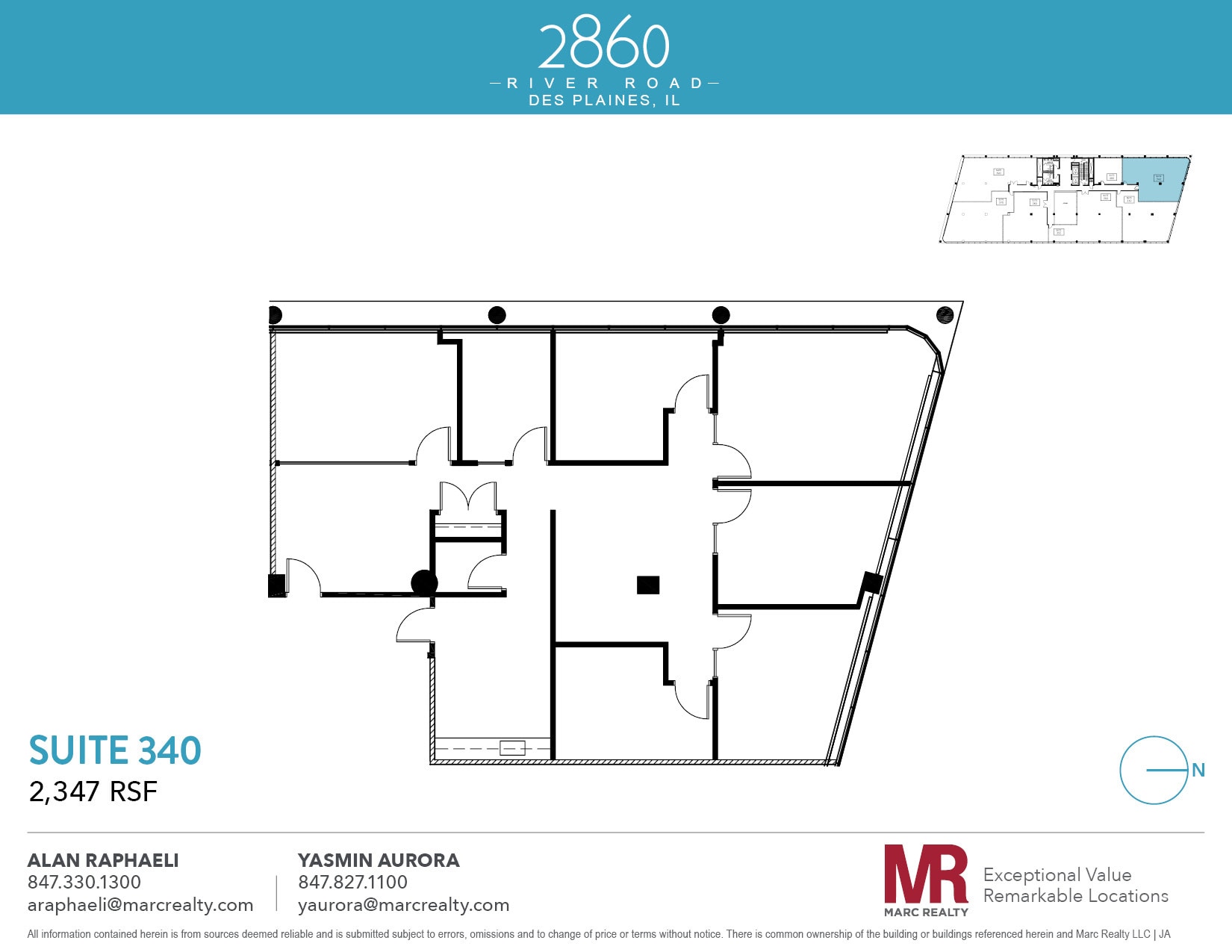2860 S River Rd, Des Plaines, IL to rent Floor Plan- Image 1 of 1