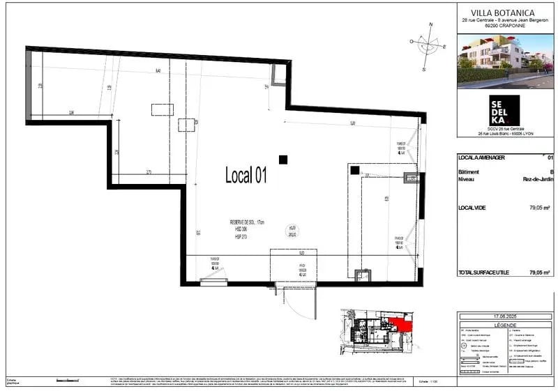 Retail in Craponne for sale - Floor Plan - Image 3 of 11