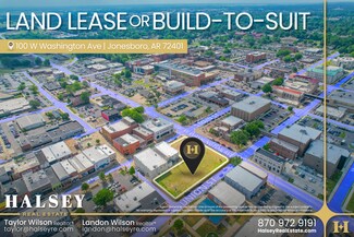 More details for 100 W Washington Main, Jonesboro, AR - Land to Rent