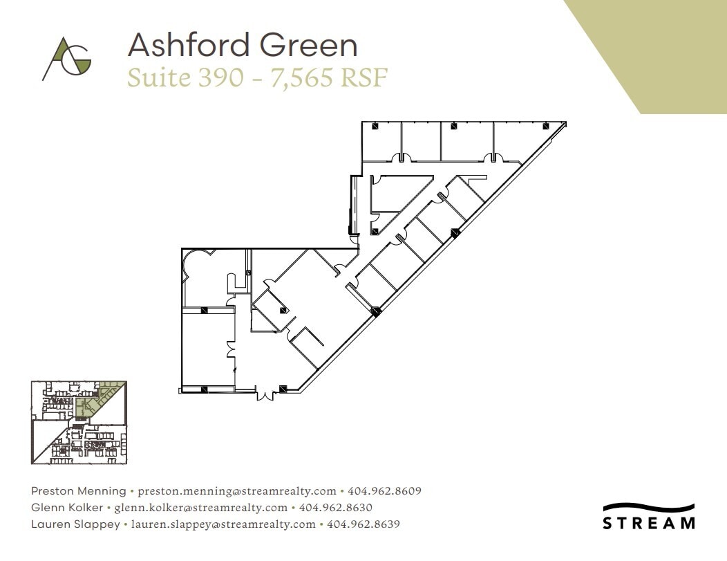 4170 Ashford Dunwoody Rd NE, Atlanta, GA to rent Floor Plan- Image 1 of 1