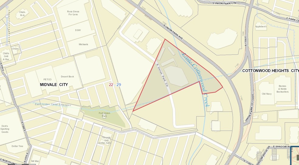 7090 S Union Park Ctr, Midvale, UT for rent - Plat Map - Image 2 of 12