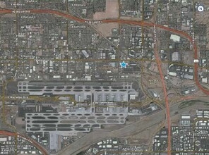 37 S 40th Pl, Phoenix, AZ - aerial  map view