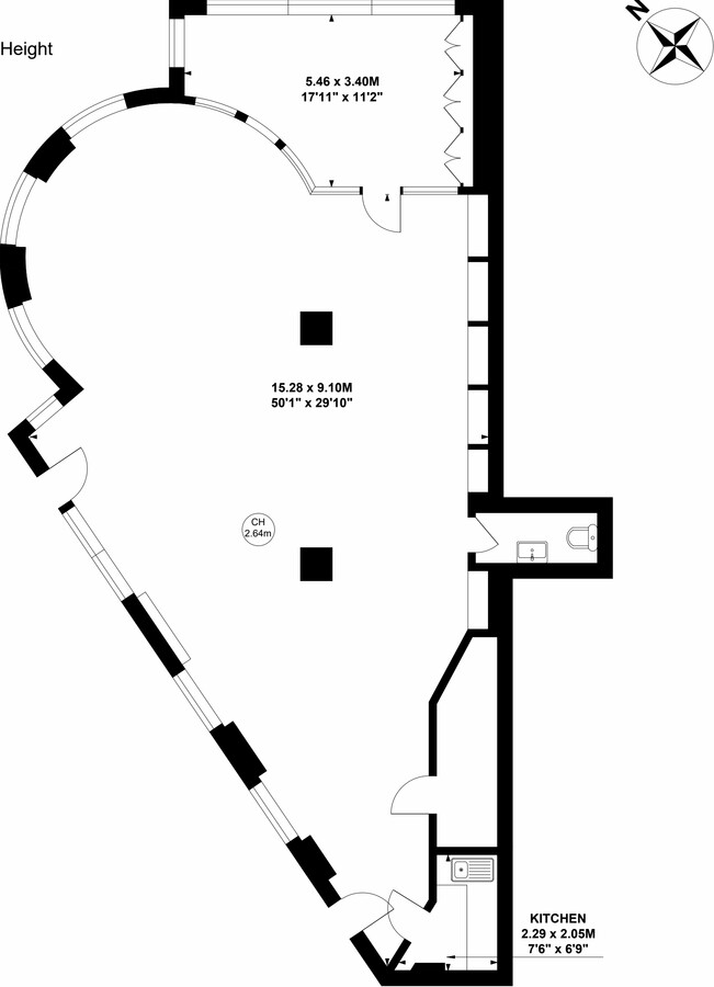 Imperial Rd, London, LND SW6 2EP - Unit 1 -  - Floor Plan - Image 1 of 7