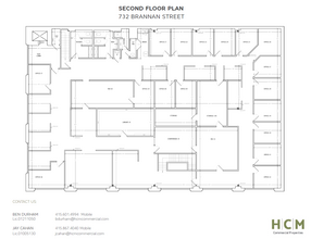 732 Brannan St, San Francisco, CA for rent Floor Plan- Image 1 of 1