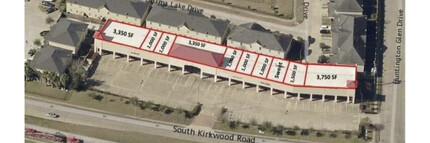 9710 S Kirkwood Rd, Houston, TX for rent Site Plan- Image 2 of 4