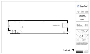 4181 Sladeview Cres, Mississauga, ON to rent Floor Plan- Image 1 of 1