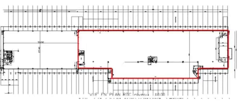 Light Industrial in Aulnay-sous-Bois to rent Floor Plan- Image 1 of 2