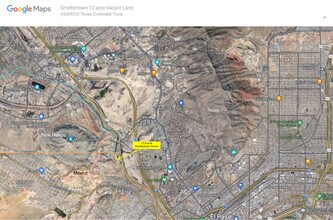 2500 Paisano, El Paso, TX - aerial  map view