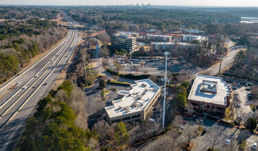 5520 Capital Center Dr, Raleigh, NC - aerial  map view