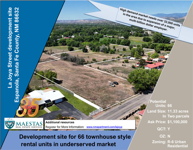 1000 La Joya St, Espanola, NM for sale - Building Photo - Image 1 of 1