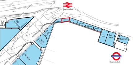 Ariel Way, London to rent Site Plan- Image 2 of 2