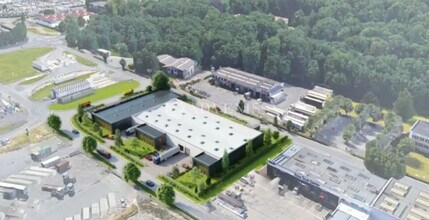 Lesquin - Aerial  map view