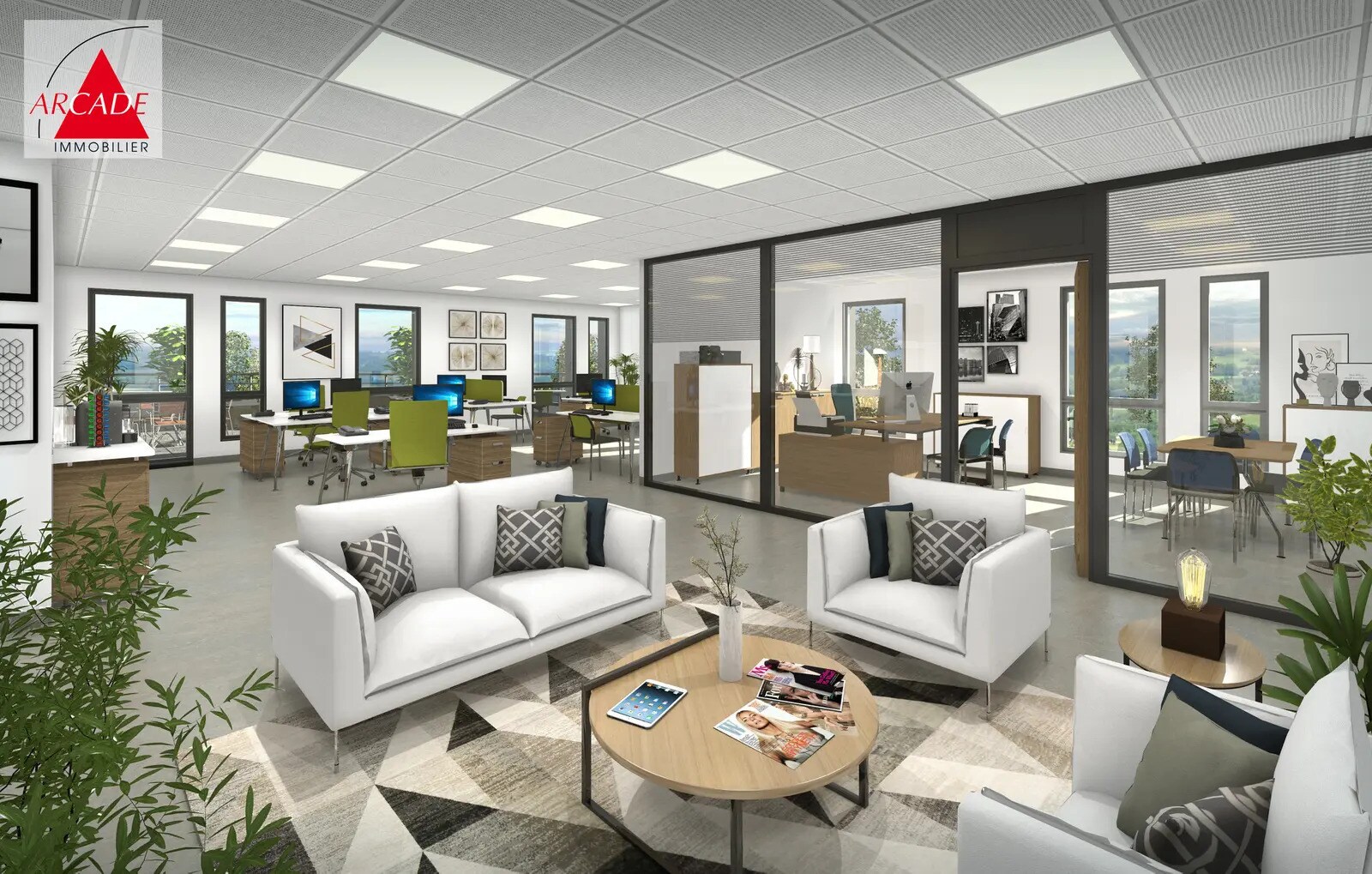 Office in Gleizé to rent Building Photo- Image 1 of 3