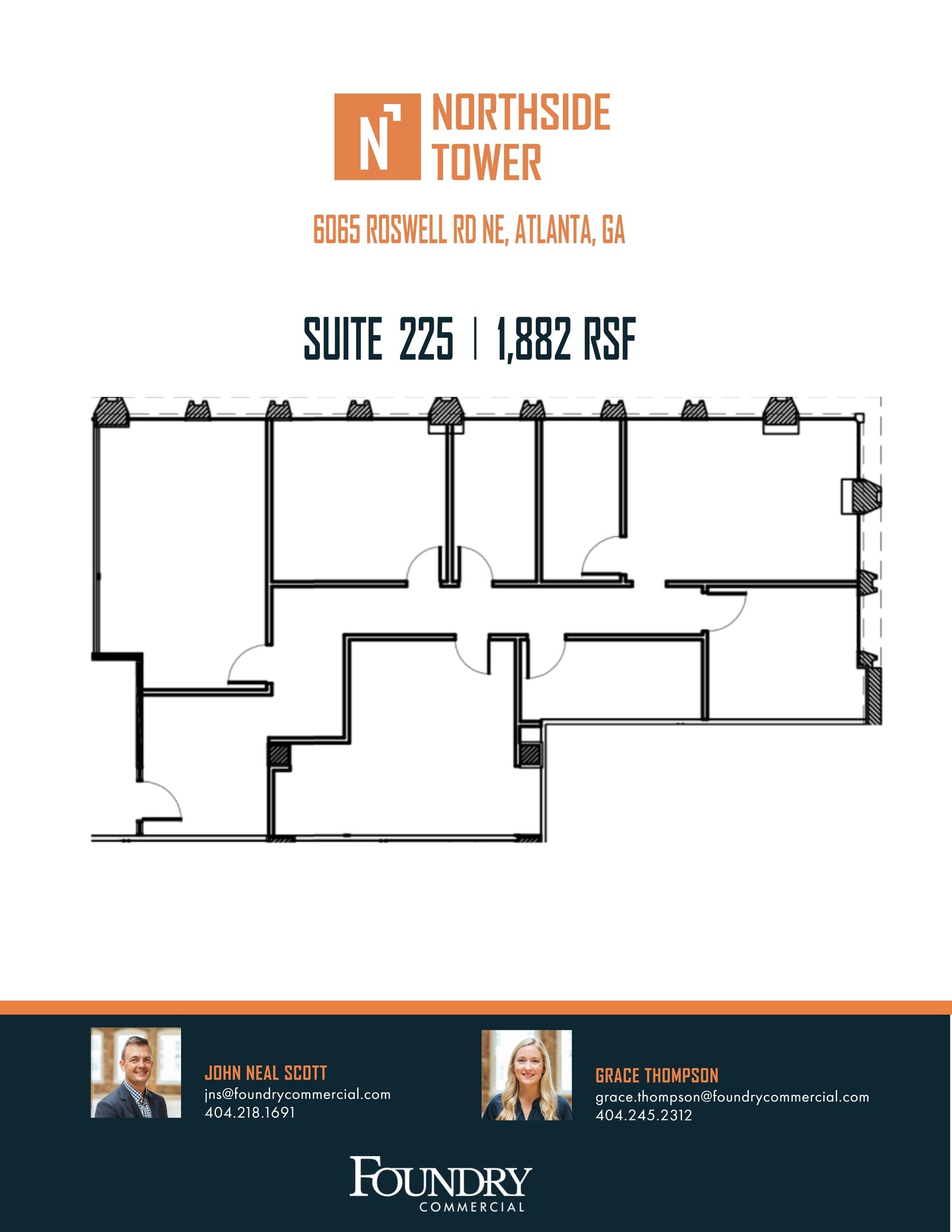 6065 Roswell Rd NE, Atlanta, GA to rent Site Plan- Image 1 of 1