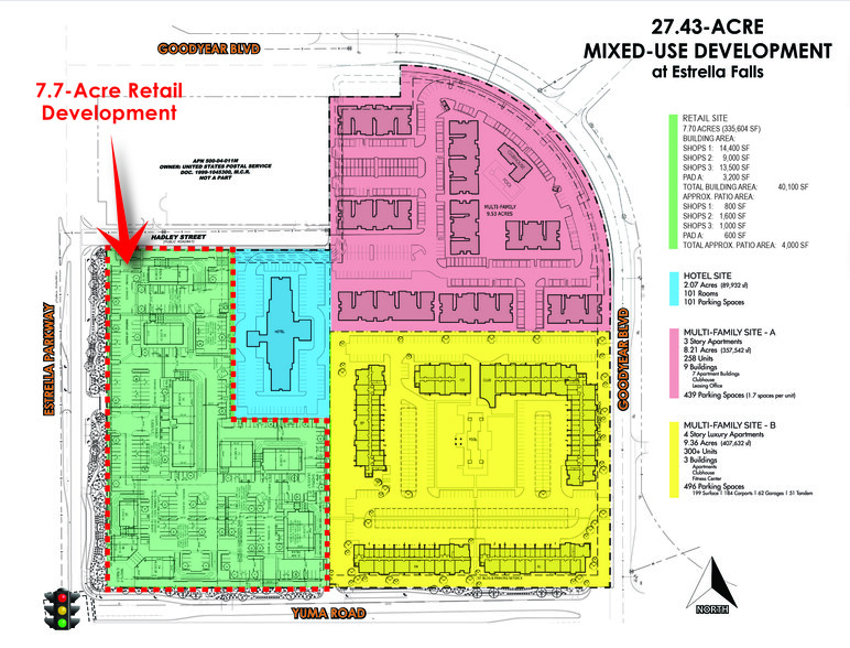 Estrella Pky, Goodyear, AZ for rent - Site Plan - Image 3 of 3