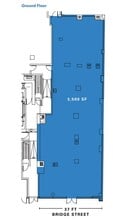 388 Bridge St, Brooklyn, NY to rent Floor Plan- Image 1 of 1