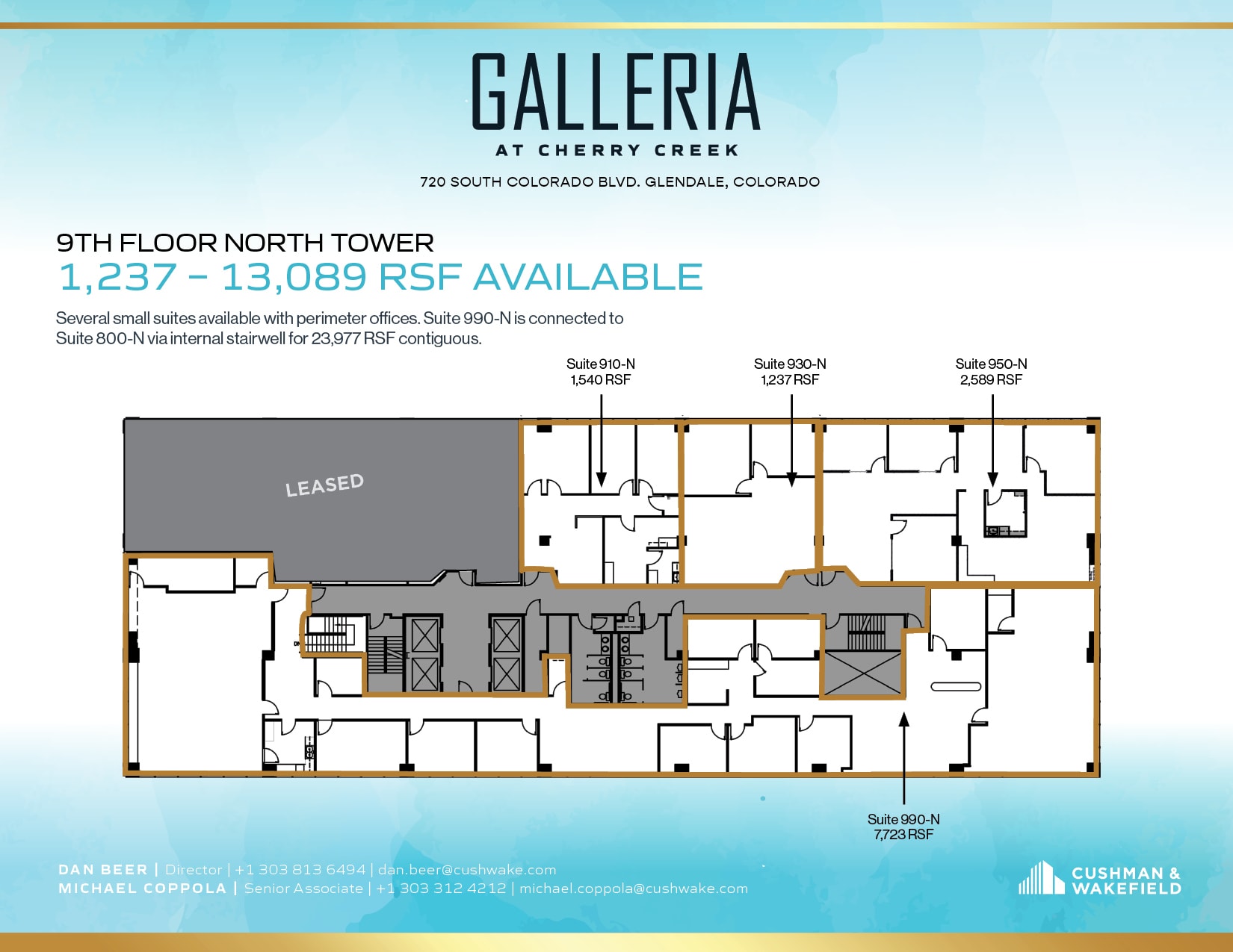 720 S Colorado Blvd, Denver, CO to rent Floor Plan- Image 1 of 1