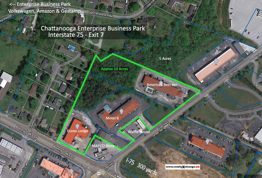 8.11 Ac  I-75  Exit 7  Adj Chat Bus Park portfolio of 4 properties for sale on LoopNet.co.uk - Aerial - Image 1 of 21