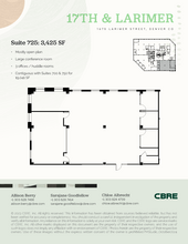 1675 Larimer St, Denver, CO for rent Floor Plan- Image 1 of 3