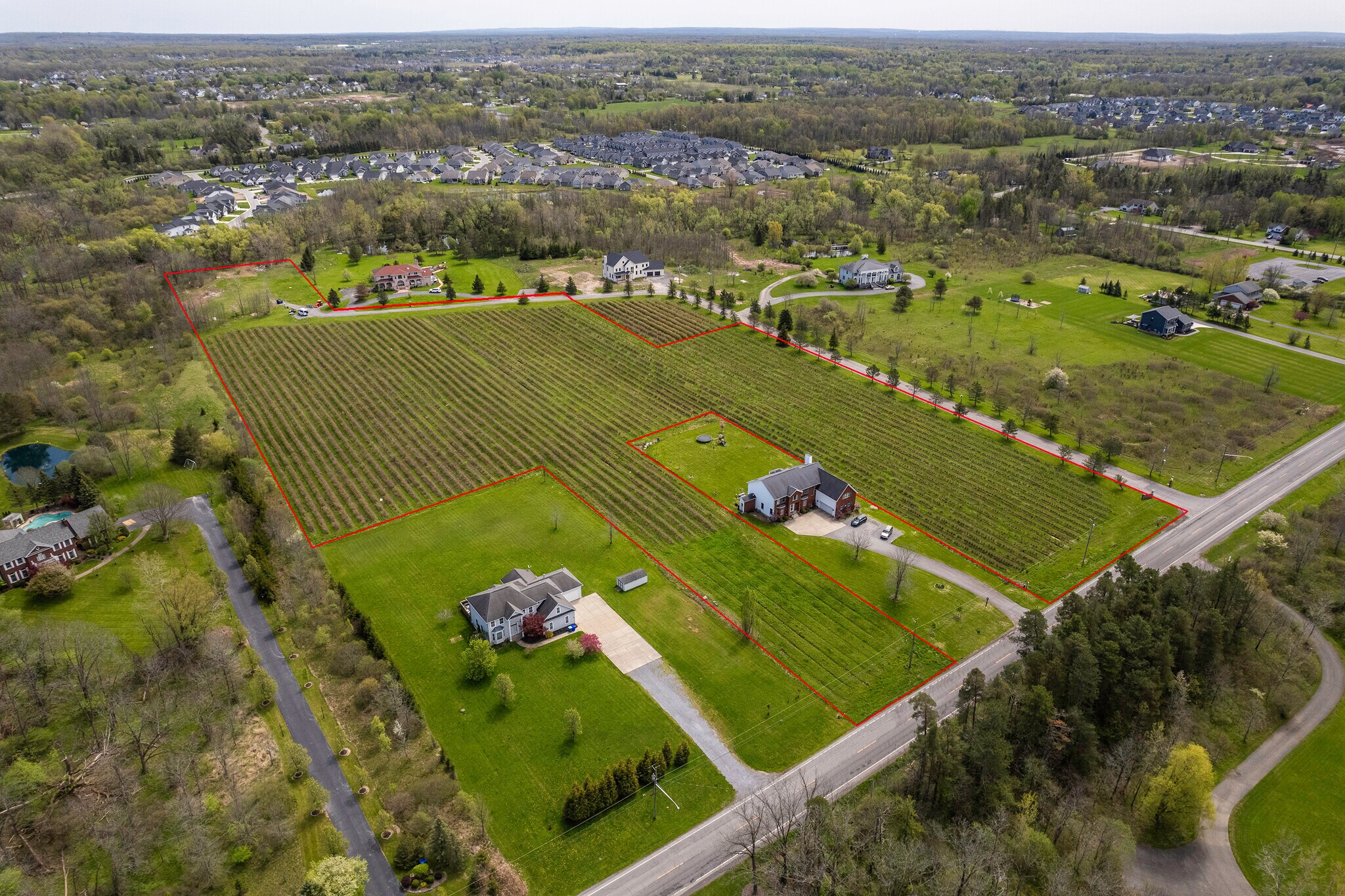 5695 Shimerville rd, Clarence Center, NY for sale Aerial- Image 1 of 1