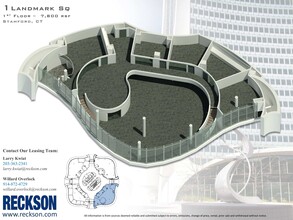 1 Landmark Sq, Stamford, CT for rent Floor Plan- Image 2 of 5