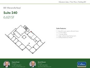 801 Warrenville Rd, Lisle, IL for rent Floor Plan- Image 1 of 1