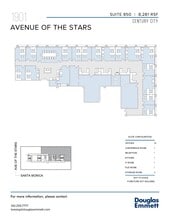 1901 Avenue of the Stars, Los Angeles, CA to rent Floor Plan- Image 1 of 1