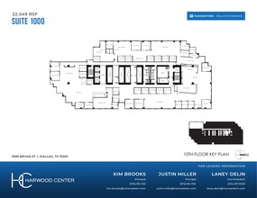 1999 Bryan St, Dallas, TX for rent Floor Plan- Image 1 of 1